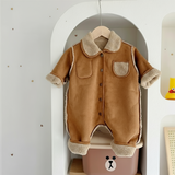 CozyNest – Hyggelig og moderigtig – tyk vinterbody med hætte