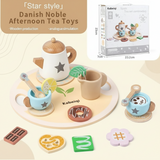 Woods – Einfach & charmant – Teeservice aus Holz für Kinder