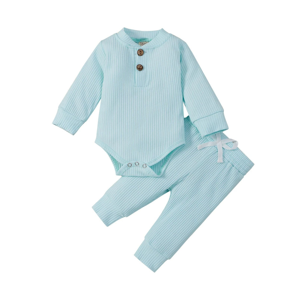Mini Fashion™ – Bequemes Babykleid-Set
