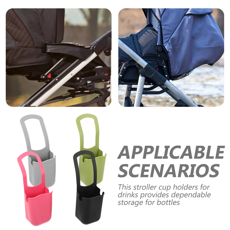 StrollMate – Flexibel & robust – Becherhalter aus Silikon