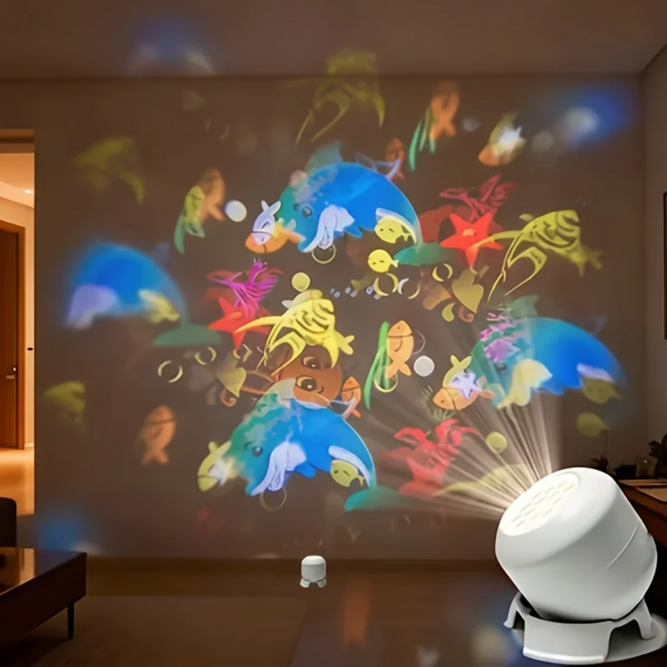 SeaDream – Spielerisch & lehrreich – 360° drehbares LED-Nachtlicht