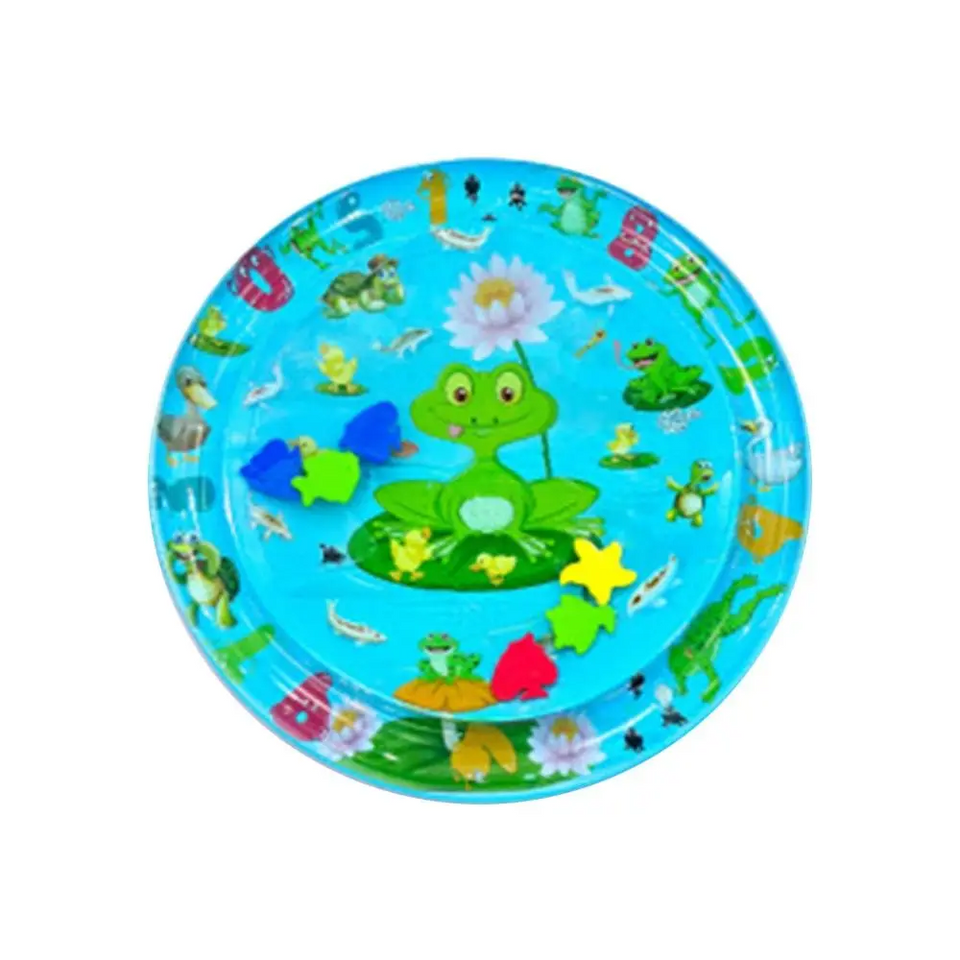 TinyWave – Fröhlich & entwicklungsfördernd – Sensorische Wassermatte für Babys