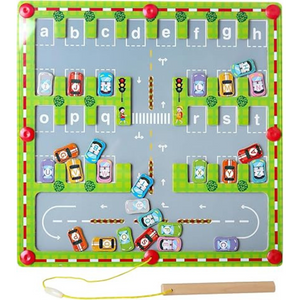 AlfaKids – Lernen & Entdecken – Magnetisches Alphabet-Spielbrett