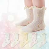 HappyToes – Farbenfroh & niedlich – Babysocken (5er-Set)