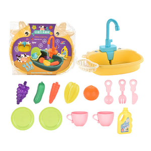 Dish Sink Set™ - Waschen, spülen, spielen! - Spülbecken für Kinder