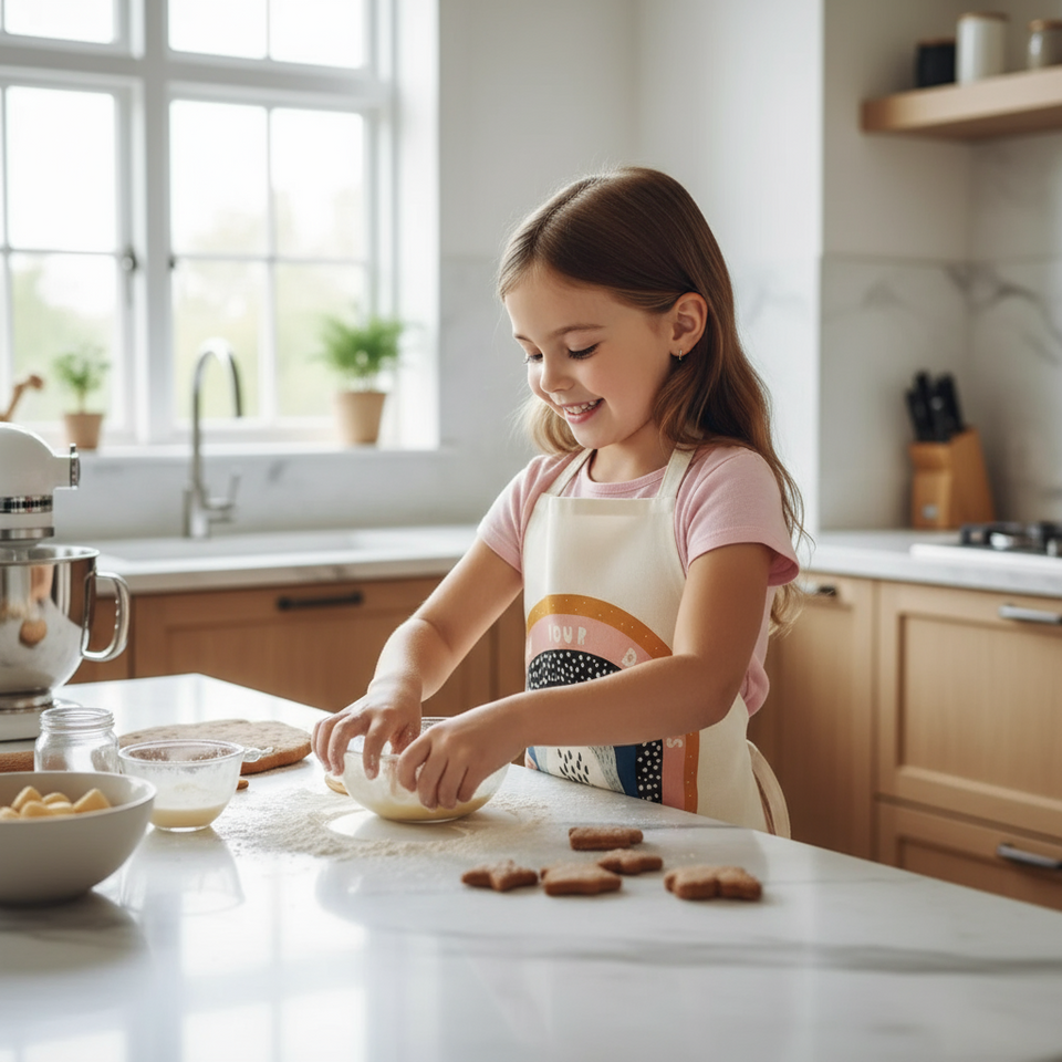 MiniChef™ – Verspielt & Fleckabweisend – Kinderschürze