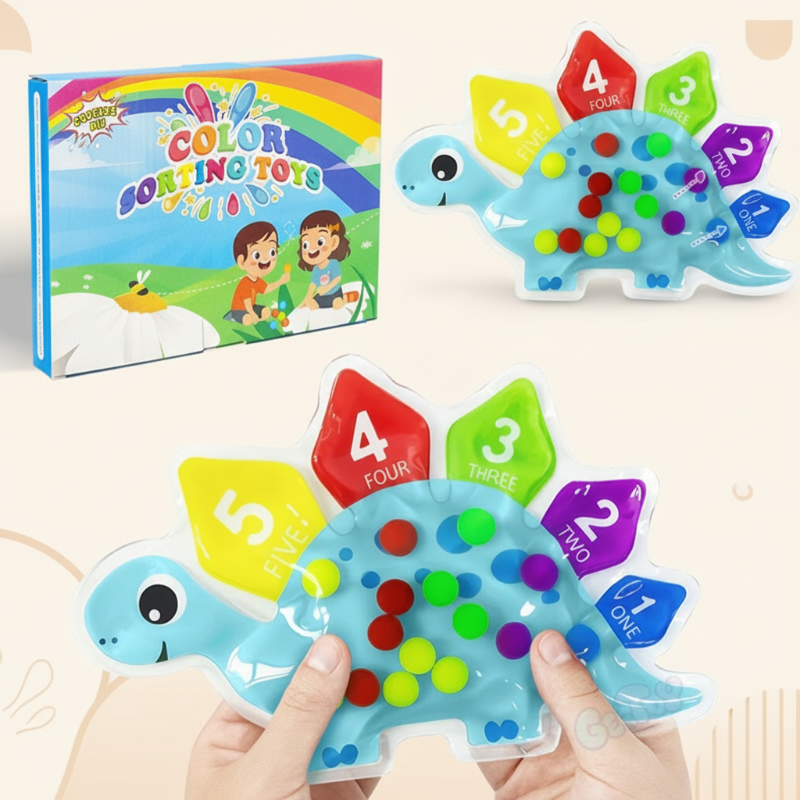 KidiSort – Lehrreich und farbenfroh – Montessori-Farbspiel