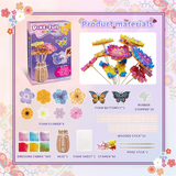 DIY Flower Poke Art – Kreativ & lehrreich – Blumen-Bastelset
