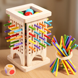 Wooden Stick Battle Game – Denken & Interaktiv – Strategisches Brettspiel