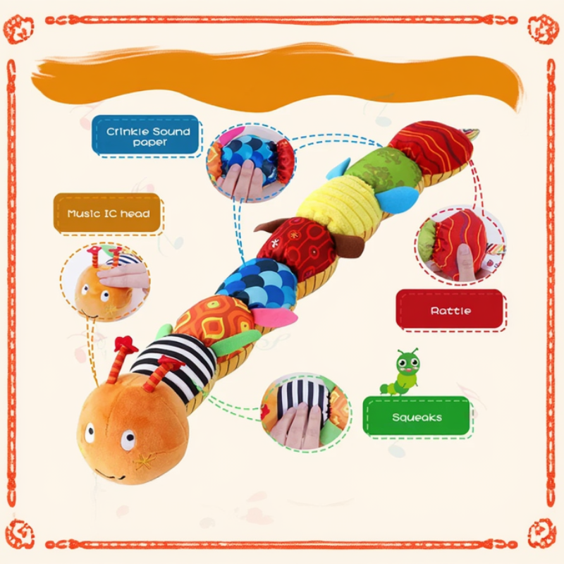 CuddleCater – Sinnesförderung & Entwicklung – Baby-Rassel