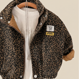 Mini Fashion – Robust og behagelig – Leopardprint jakke