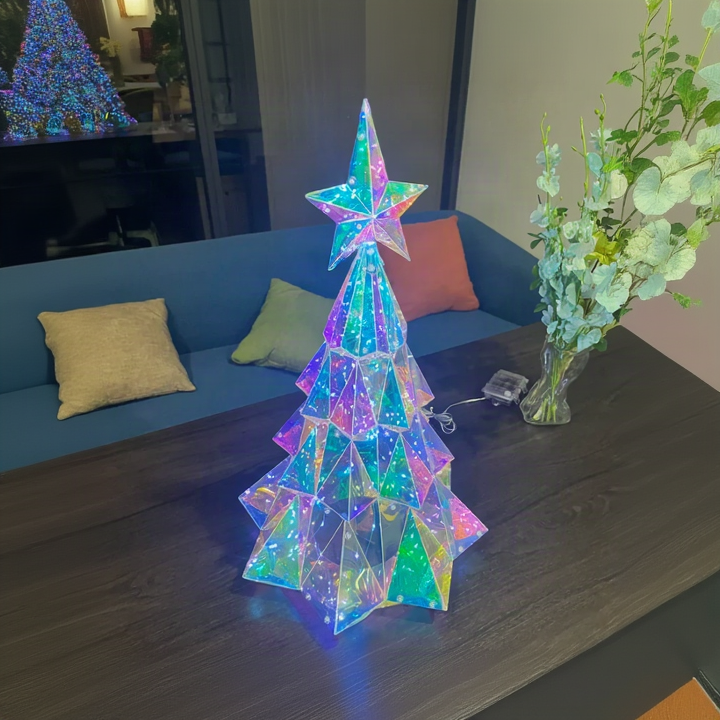 CrystalGlow – Festlich & stimmungsvoll – Dekorativer LED-Weihnachtsbaum