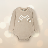 SnuggleHue – Weich & bequem – Regenbogen-Baby-Strampler