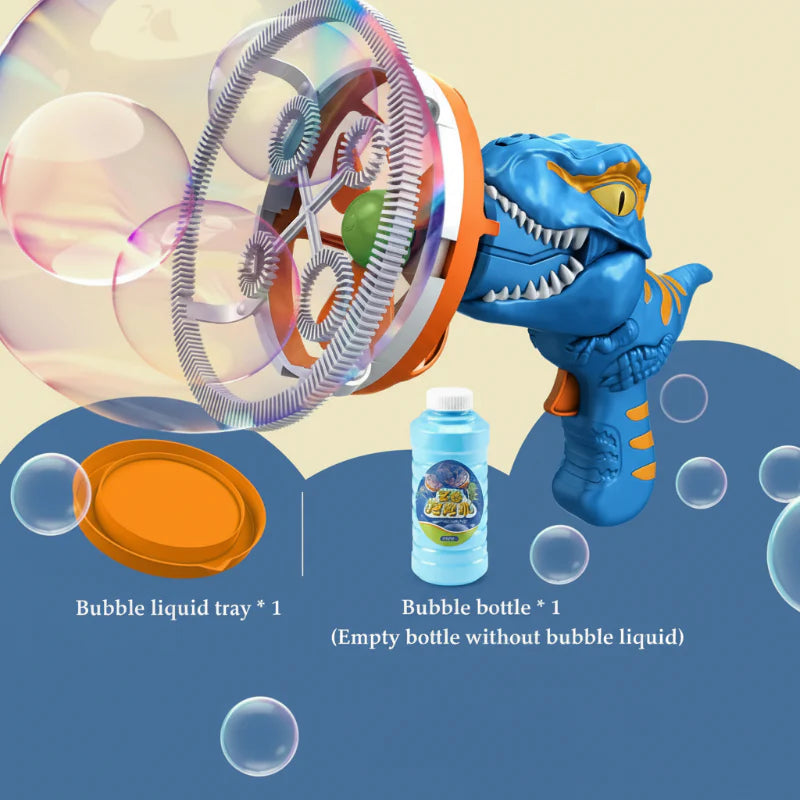 BubbleBoom – Cool & Musikalisch – Dino-Seifenblasenmaschine