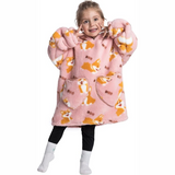 HappySnug – Süß und bequem – Kinderdecke mit Kapuze