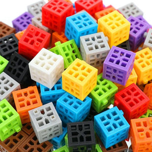 Cube Snap Blocks™ - Bunter Würfelspaß - Bauklötze