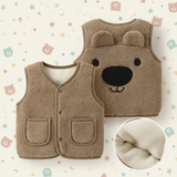 Baby Bear Fleece Vest – Warm & Weich – Kinder-Bärenweste