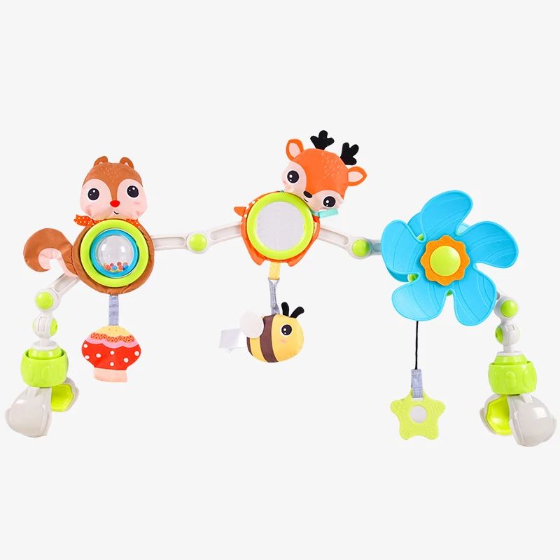 Tiny Tunes – Musikalisch & beweglich – Kinderwagen-Spannvorrichtung für Kinderwagen