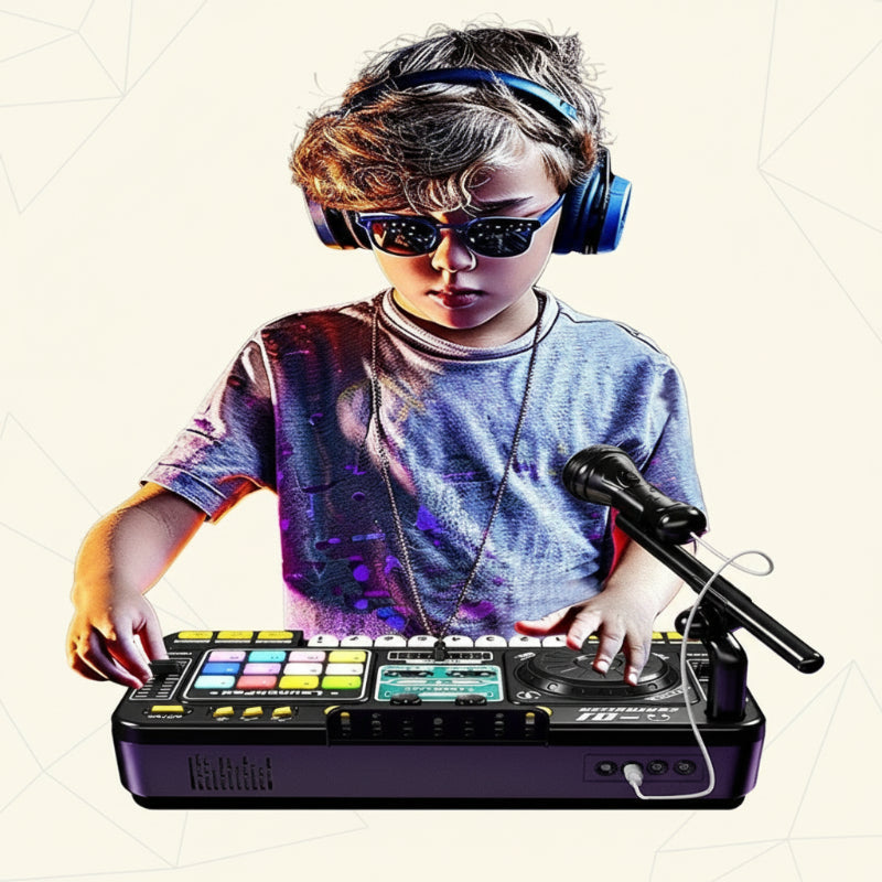 MiniDJ – Musikalisch & interaktiv – DJ-Mixer-Spielzeug