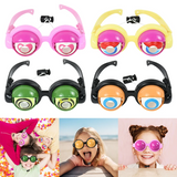 FunGoggles – Lustig & interaktiv – Spielzeugbrille mit großen, blinzelnden Augen