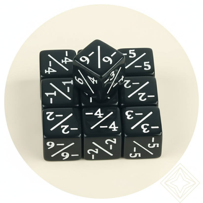 RollSmart – Spielerisch & lehrreich – D6-Würfel für Kartenspiele