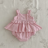 TinyBloom – Süß & weich – Kleid für Babys und Kleinkinder mit Rüschen