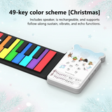 Roll-up Piano Keyboard – Kreativ & lehrreich – Zusammenklappbares Klavier