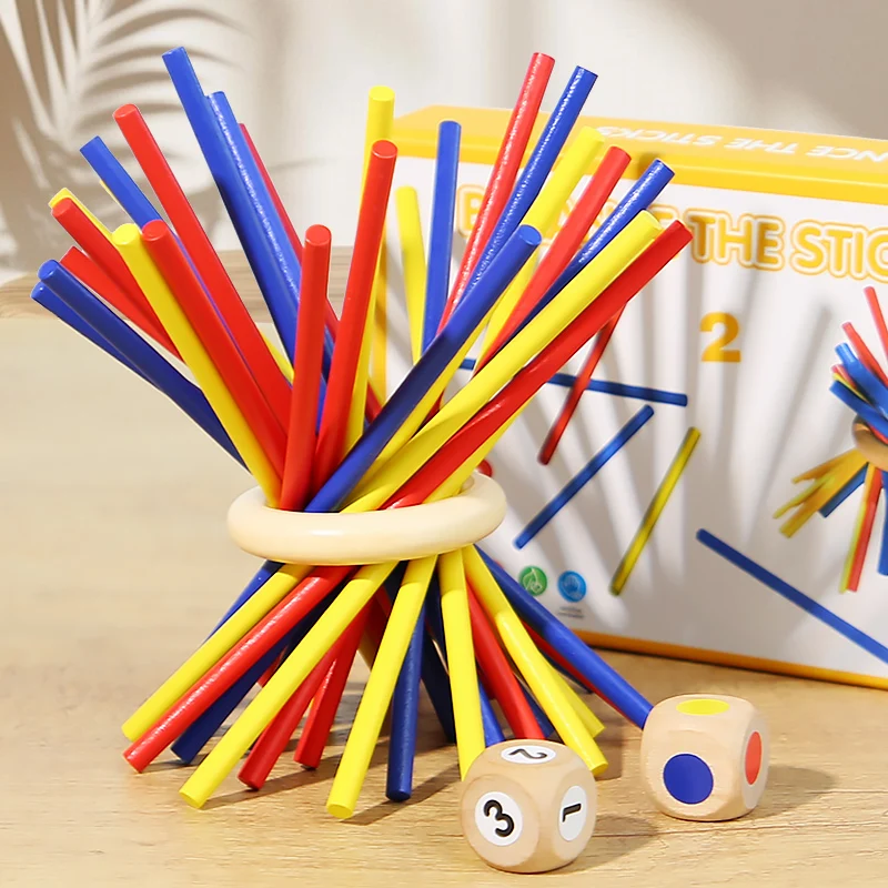 Wooden Stick Battle Game – Denken & Interaktiv – Strategisches Brettspiel