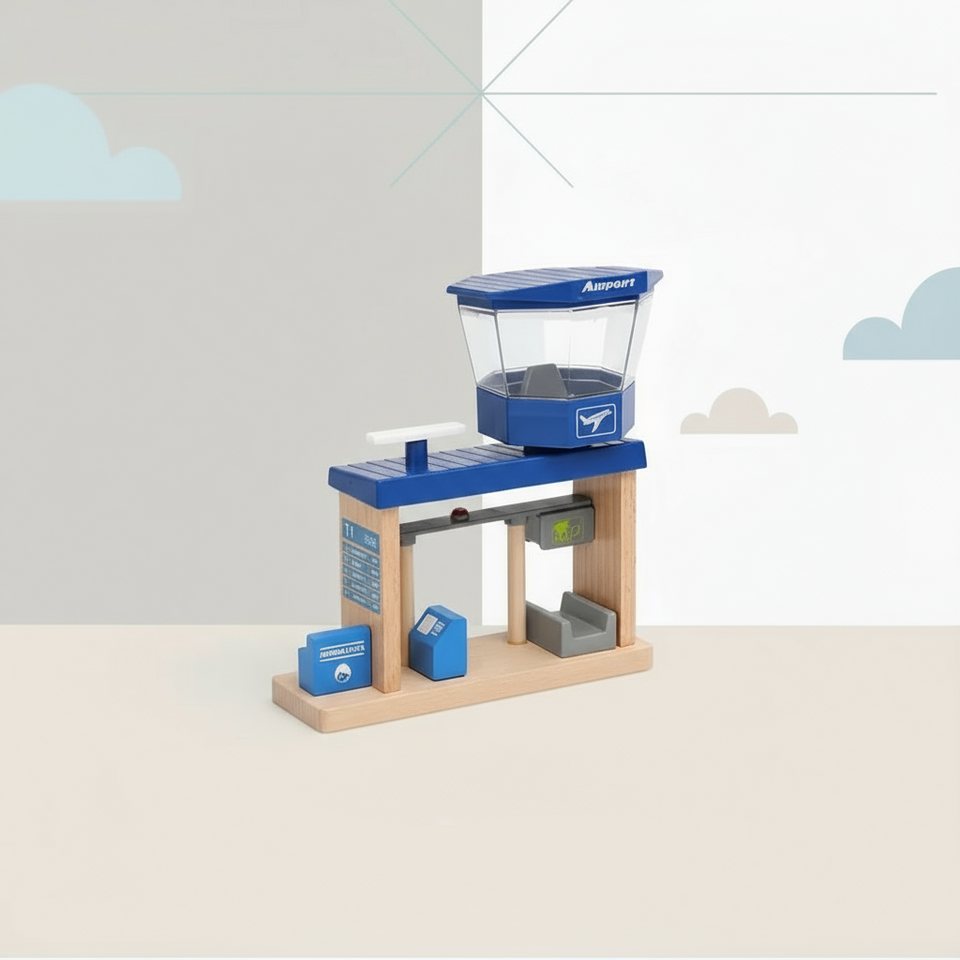 Woods – Stilvoll & lehrreich - Holzspielset für öffentliche Verkehrsmittel