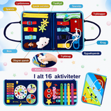 7-in-1 Busy Board – Motorik & læring – Aktivitetstavle