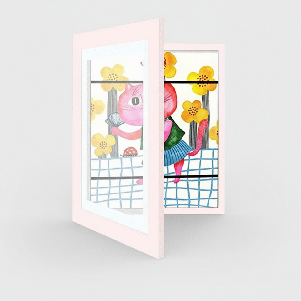 LittleGallery – Unterhaltsam & lehrreich – Kunstrahmen A4