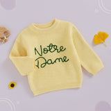 WarmWeave – Bequem & Verspielt – Pullover „Notre Dame“