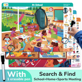 Search and Find Game – Lernen & Spielen – Aktivitätsbuch