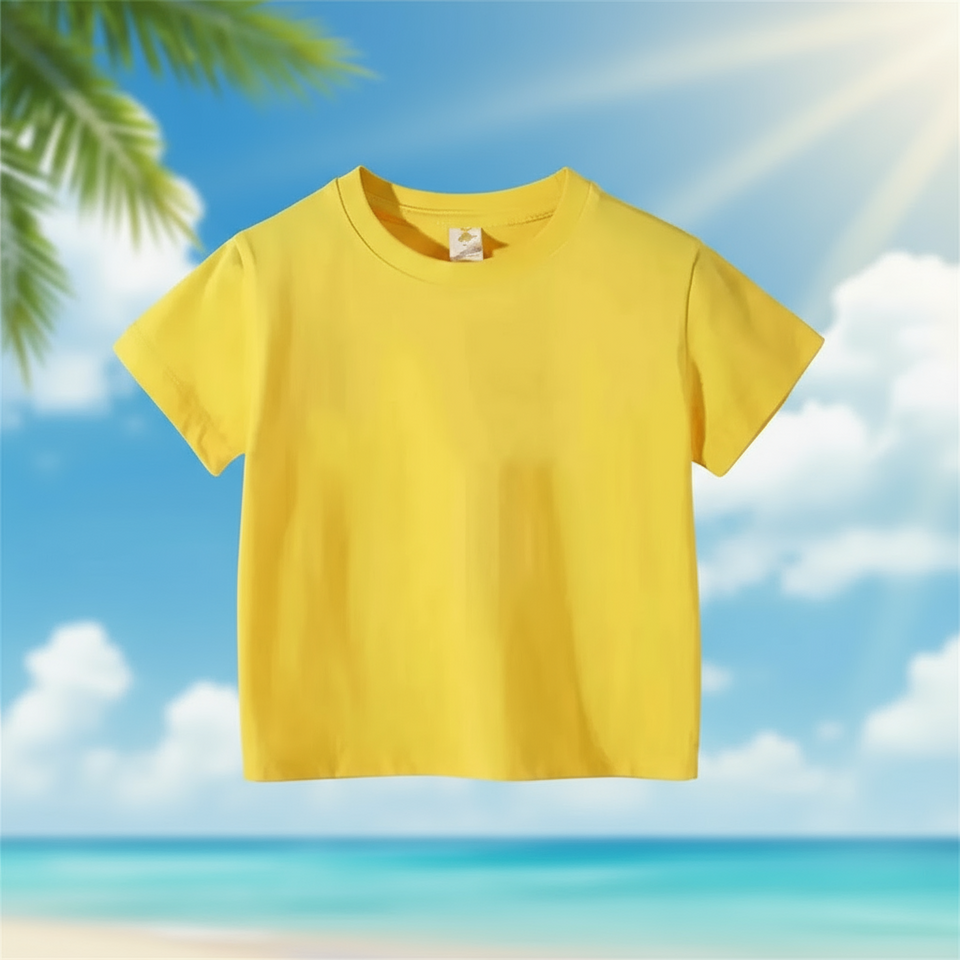LumiWear – Frisch & Zeitlos – Basic-T-Shirt mit kurzen Ärmeln