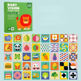 VisionBook – Lehrreich & informativ – Baby-Kognitionskartenbuch