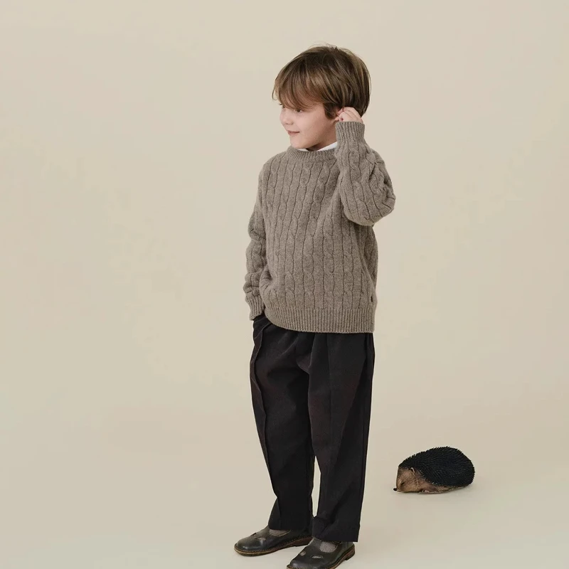 CozyWool – Varm og behagelig – Børnetrøje i fin uldblanding