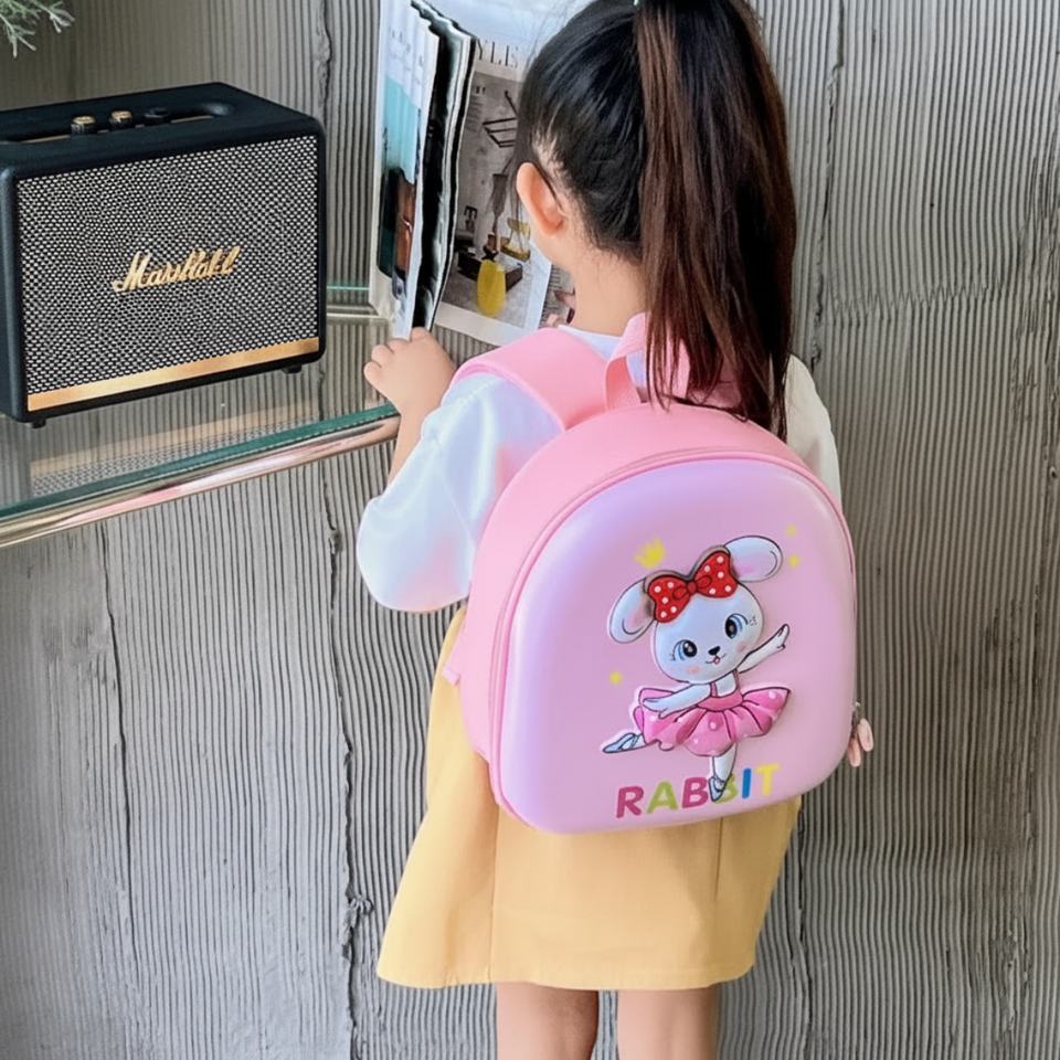 SchoolMate – Leicht & Geräumig – Cartoon-Rucksack mit Licht und Musik