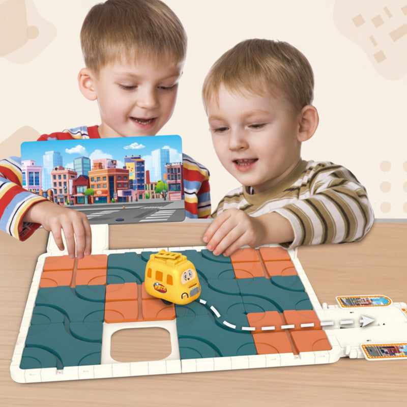 ThinkFun – Logisches Denken & Konzentration – Zug-Puzzlespiel