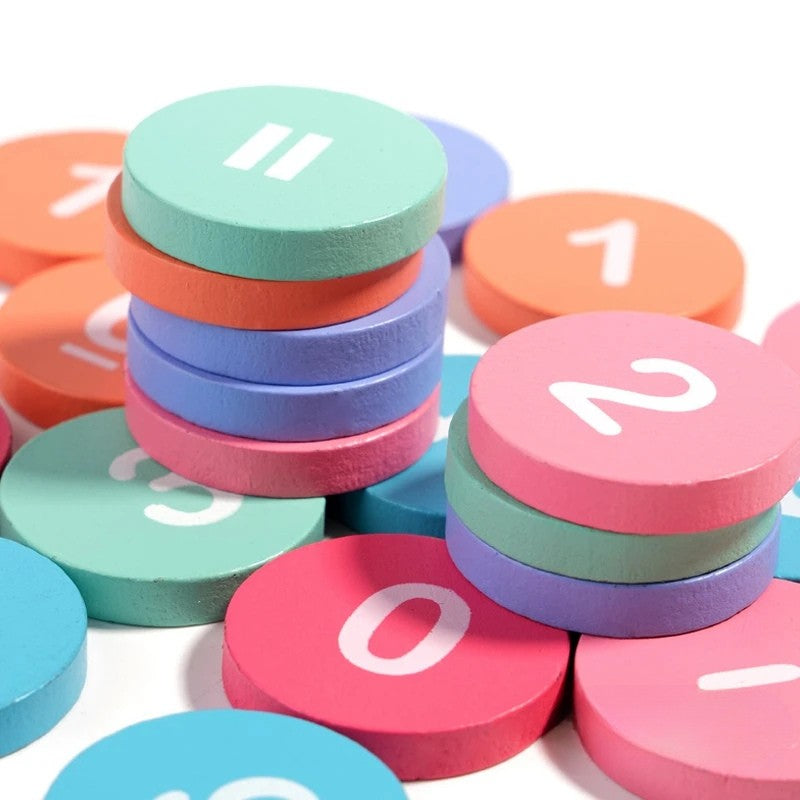Woods™ - Gør matematik enkelt - matematisk legesæt til børn