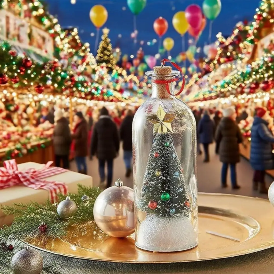 MagicBottle – Christmas & Keepsake – Weihnachtsbotschaft-Flasche