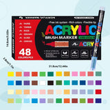 ColorCraft – Kreativ & Nachhaltig – Acrylmarker mit Pinselspitze