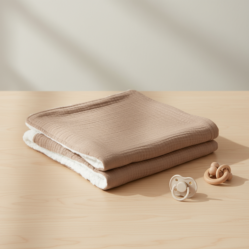 SnuggleBear – Premium Dicke & Weiche Babydecke