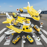 MiniAirBase – Interaktiv & Lehrreich – Flughafen-Spielset mit Fahrzeugen