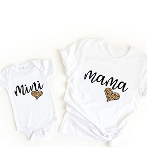 Mini Fashion™ - Mama & Tochter - Passendes Shirt & Strampler