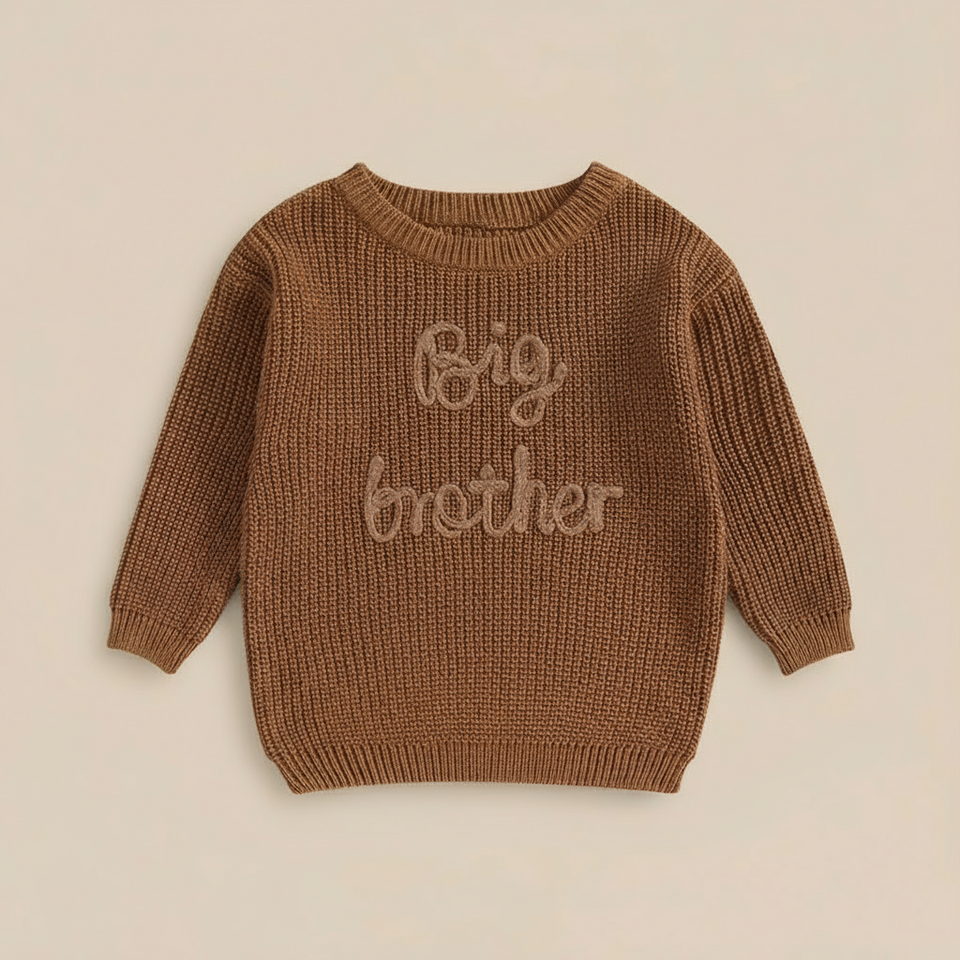 MiniTrend – Gemütlich & modern – Kinderpullover mit „Big Brother“