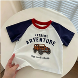 StreetBoy – Cool & bequem – Kinder-T-Shirt mit Raglanärmeln und Aufdruck