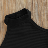 MiniFashionista – Elegant & Trends – Mädchen-Set mit Top, Shorts und Gürteltasche