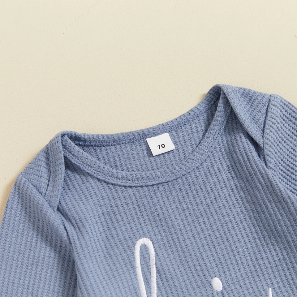 CuddleBaby – Hallo, ich bin neu hier – Set aus Baby-Strampler und Mütze