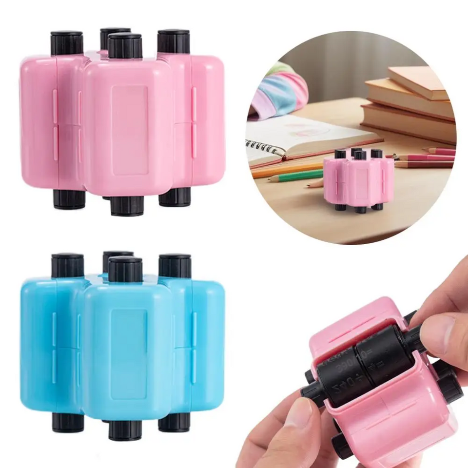 MathRoll – Üben & Schulvorbereitung – 4-in-1-Rechenroller-Set