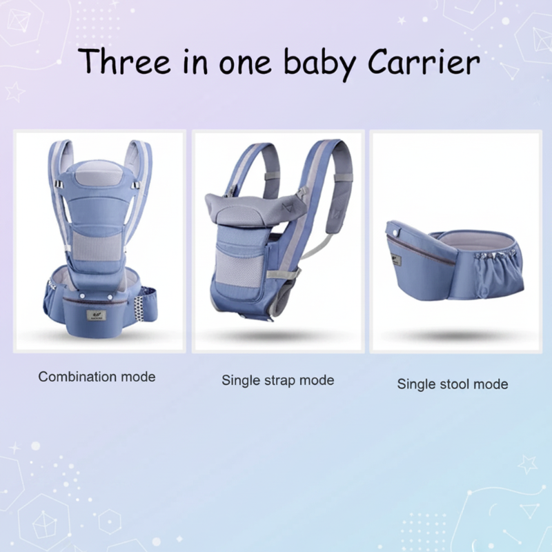 CozyCarry – Praktisch & verstellbar – 3-in-1-Kindertrage